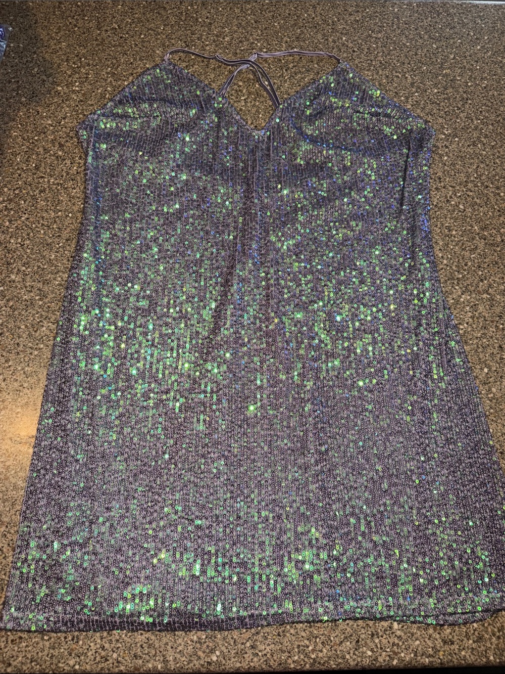 Victorias secret sequin tank dress